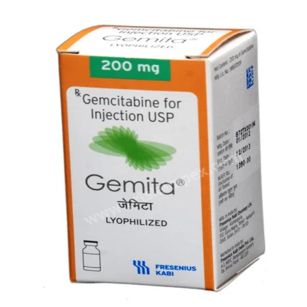 Gemita Gemcitabine 200mg Injection