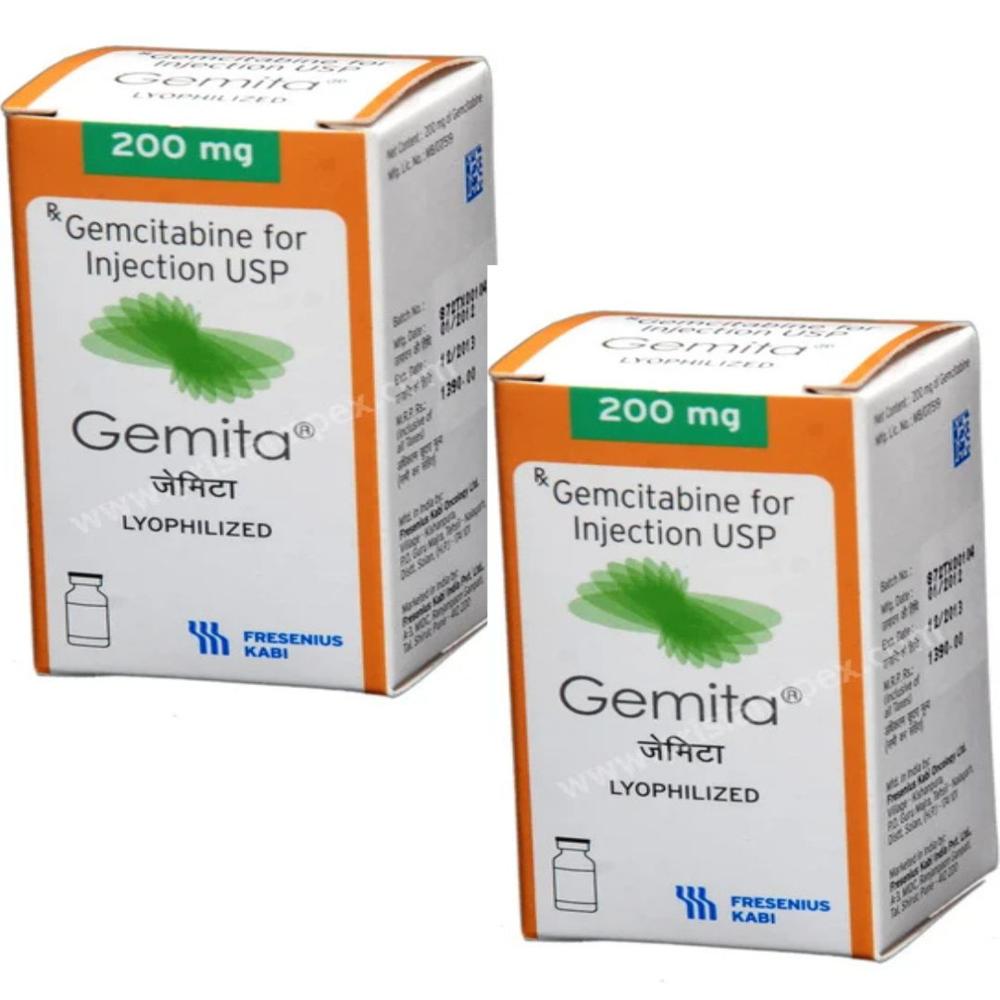 Gemita Gemcitabine 200mg Injection