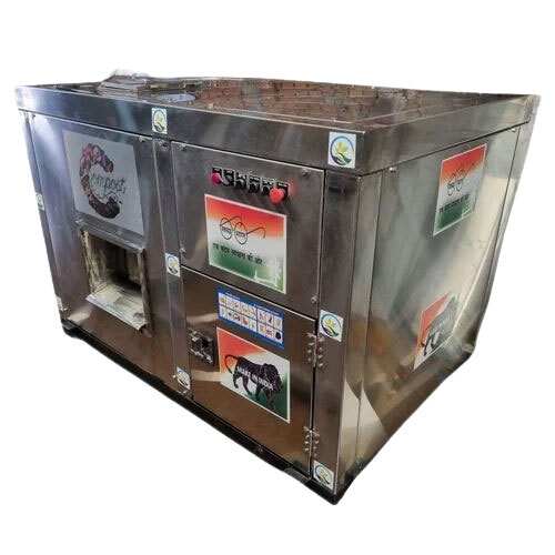 Biodegradable Waste Composting Machine - Capacity: 100 Kg/Day