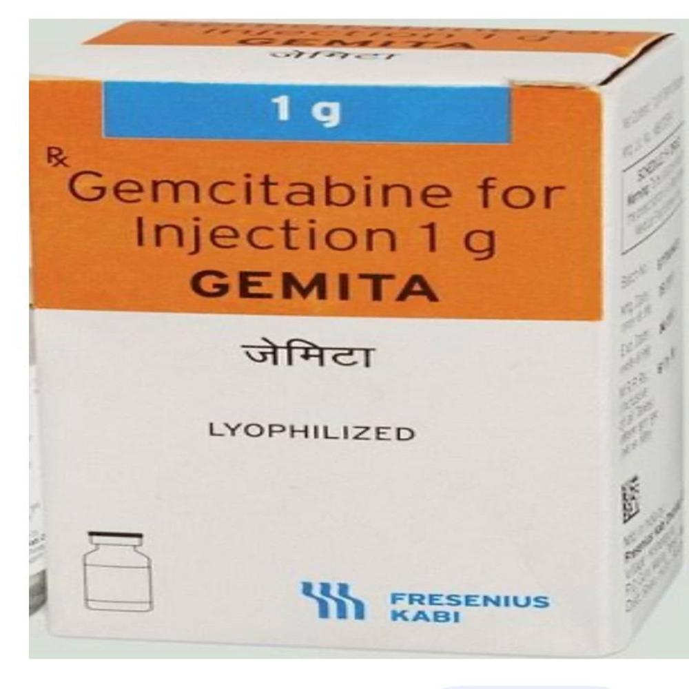 Gemita Gemcitabine 1g Injection
