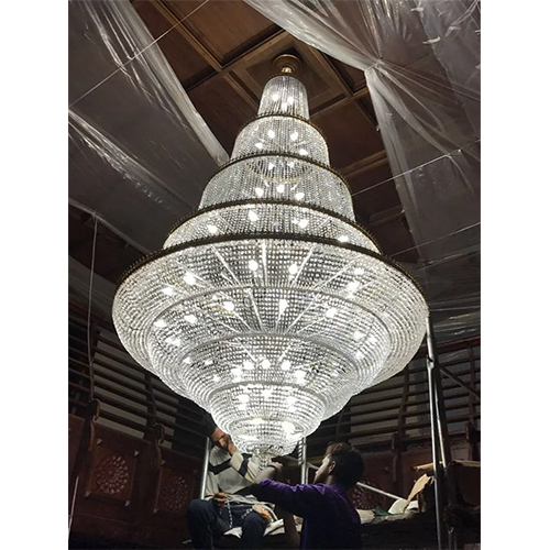 Hotel Crystal Chandelier - Color: Transparent