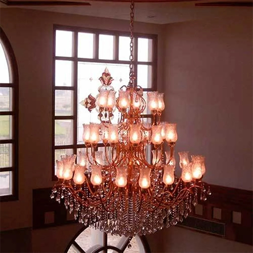 Double Height Arms Chandelier