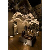 Decorative Ceiling Chandelier - Color: Transparent