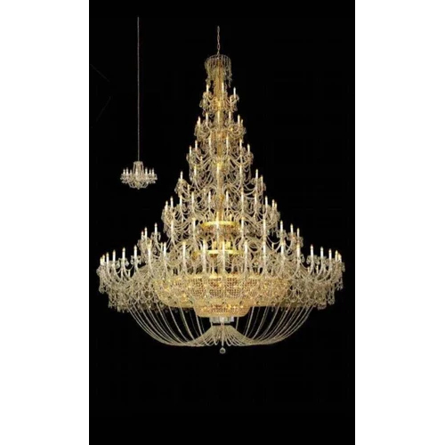 Maharaja Candle Chandelier - Color: Golden