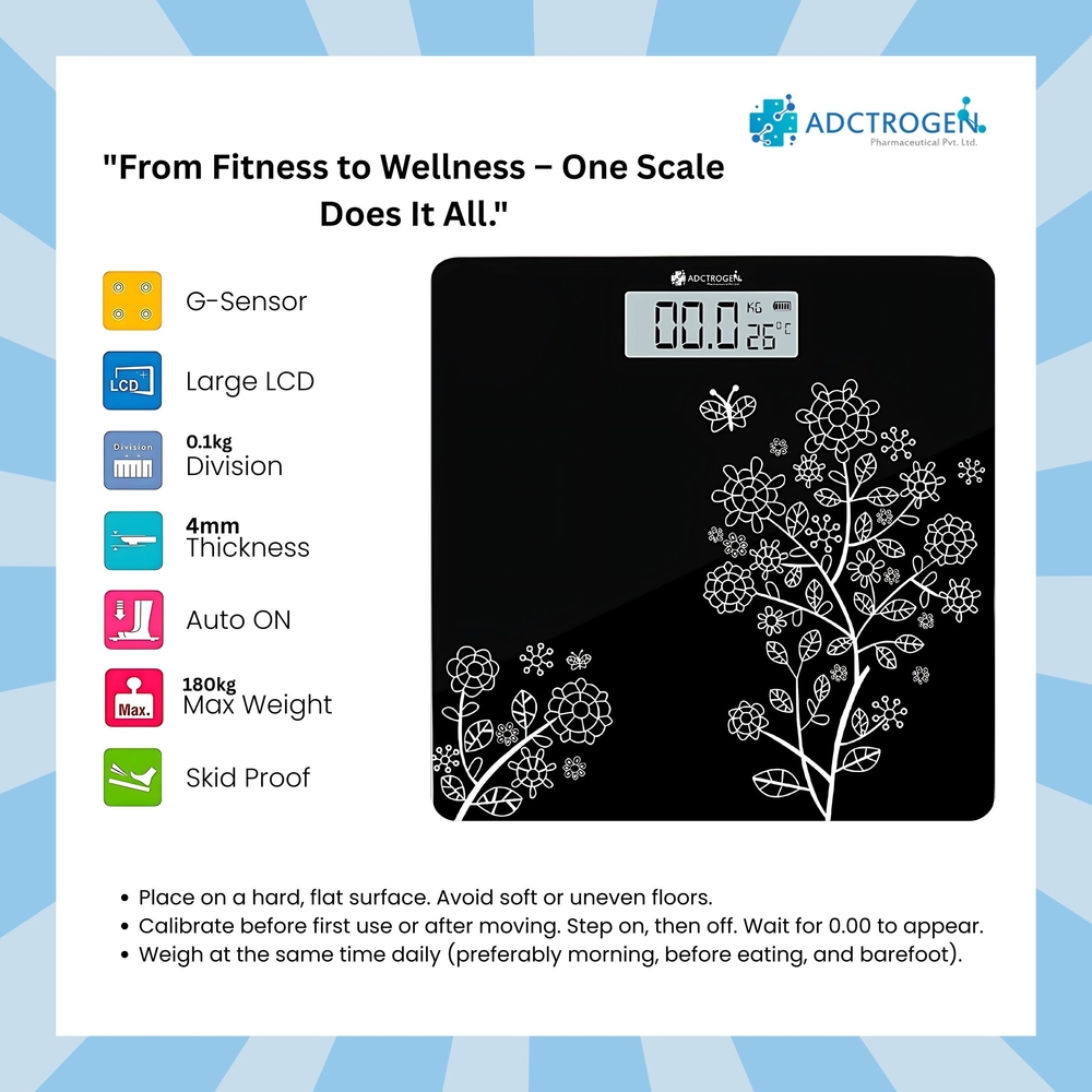Digitel Weight Scale - Battery Life: 6 Months Months