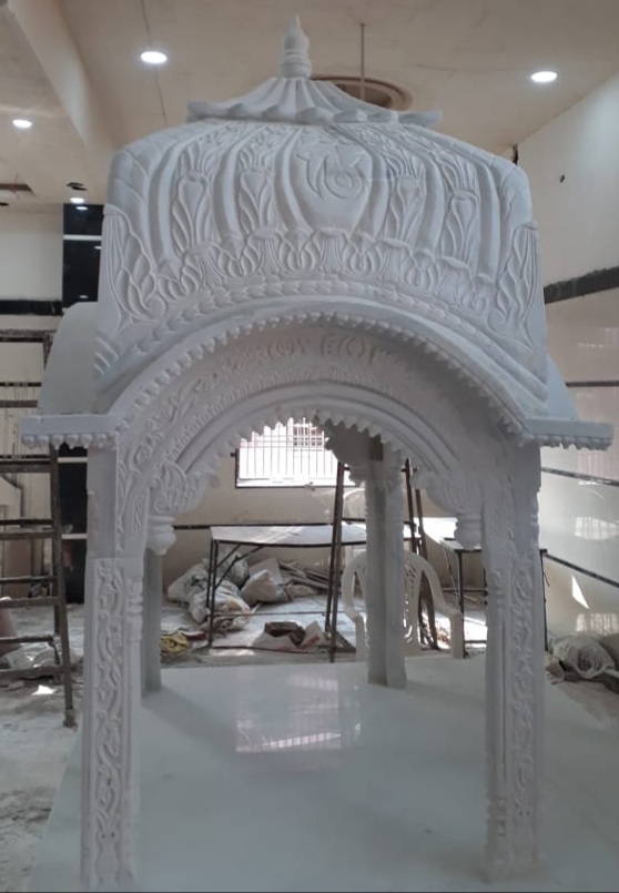 White Marble Gurudwara Palki Sahib