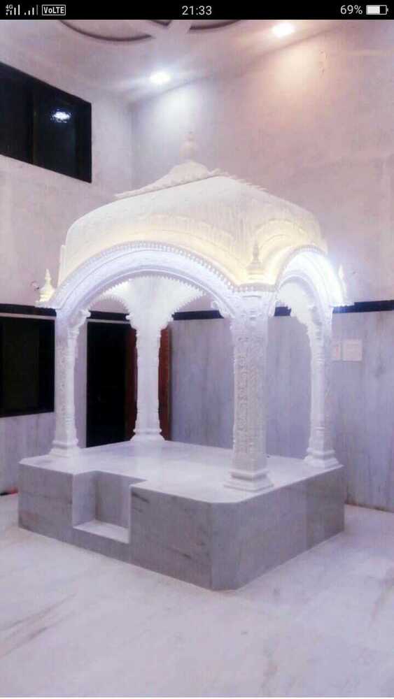 White Marble Gurudwara Palki Sahib