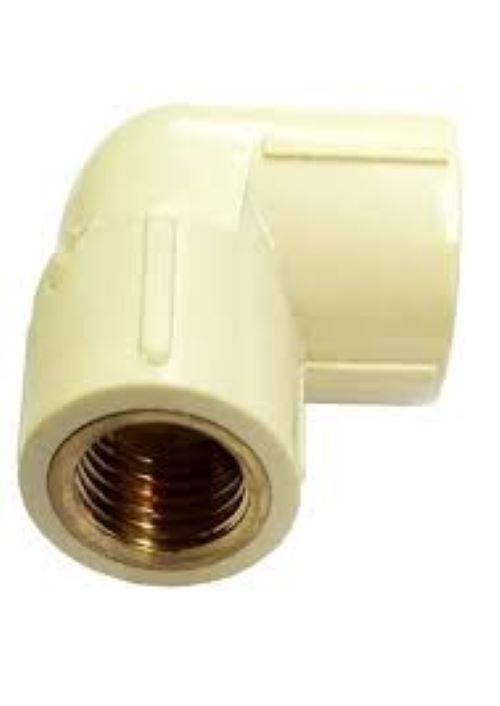Cpvc Brass Elbow - High-pressure Reducing Elbow | Durable, Corrosion Resistant, Aisi Standard Compliant, Hot-rolled Finish, Warranty Included