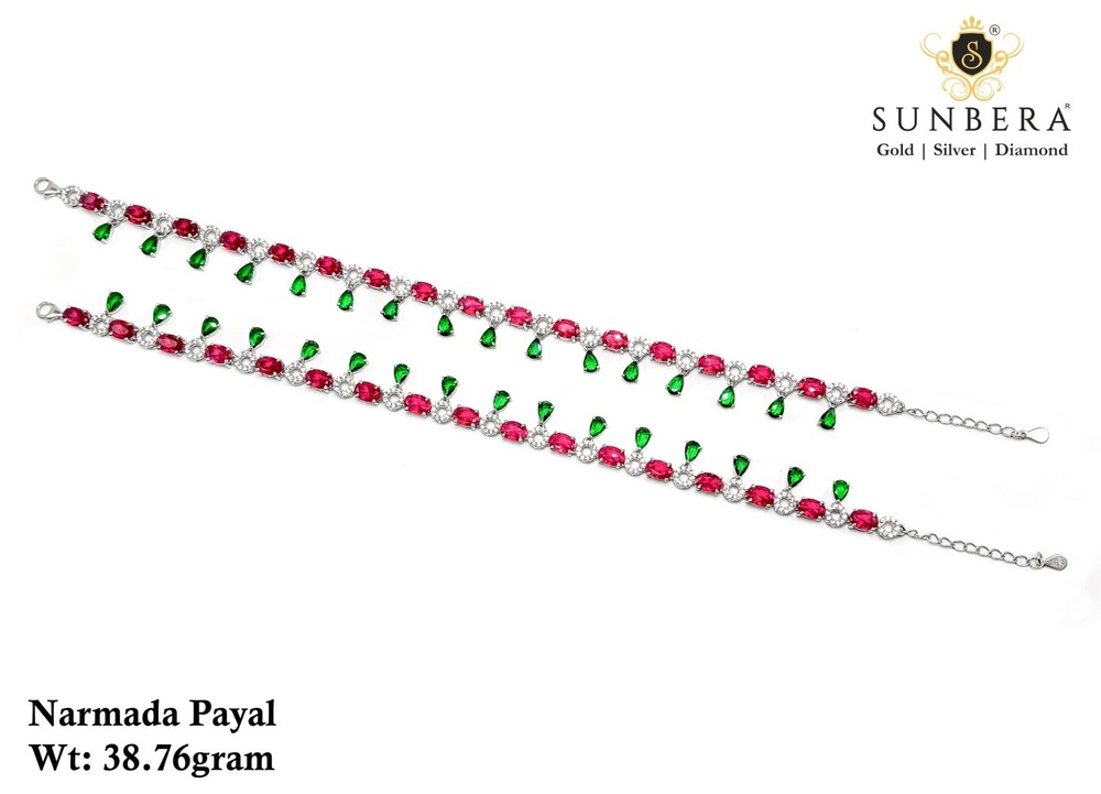 92.5 Silver Narmada Payal