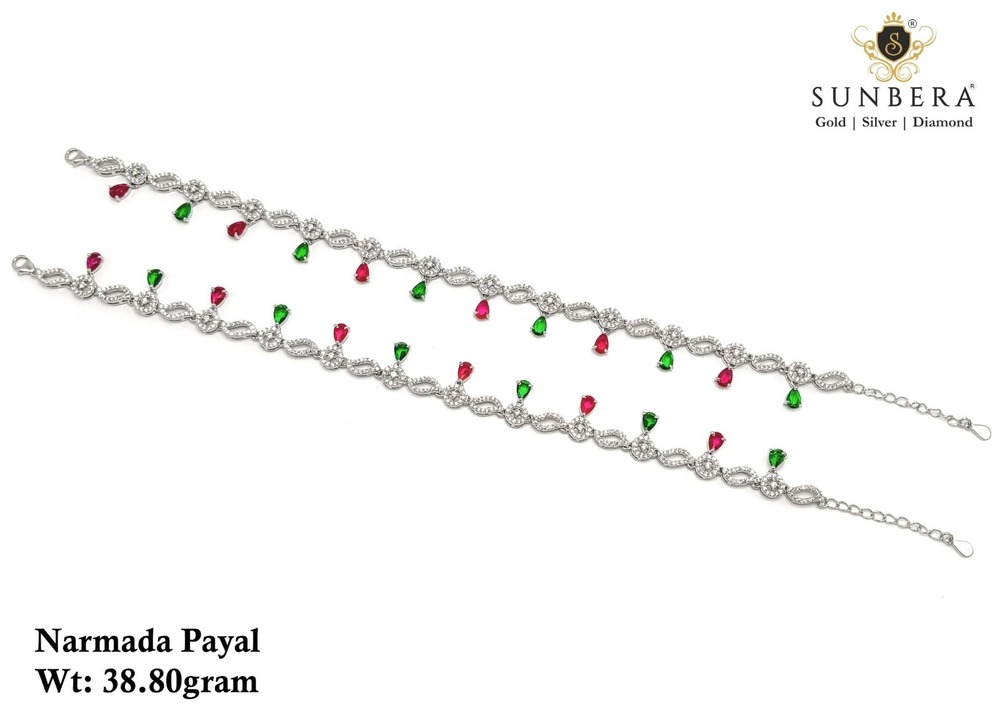 92.5 Silver Narmada Payal