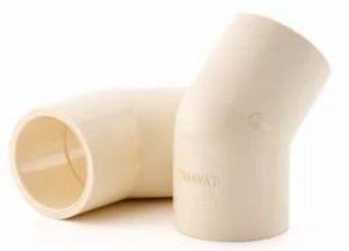 45 Degree Elbow - Cpvc, High Pressure Rating | Hot-rolled Manufacturing, Aisi Standard, Reducing Design For Smooth Flow Transition