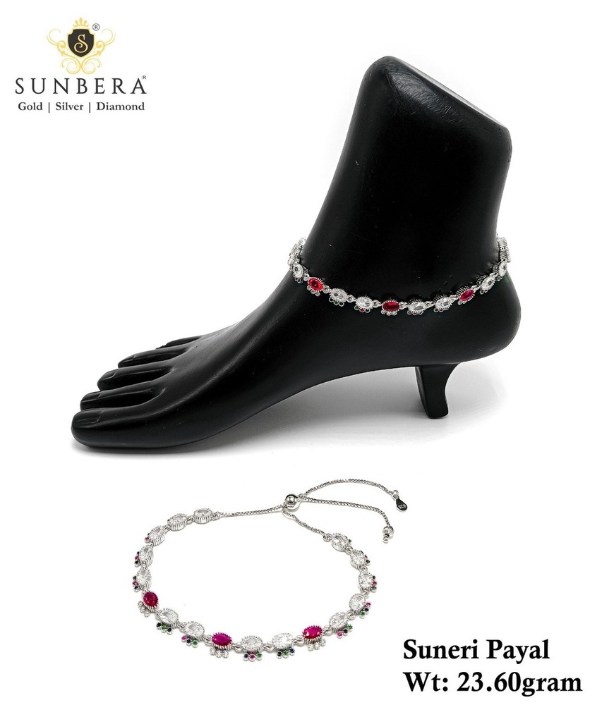 92.5% Silver Suneri Payal