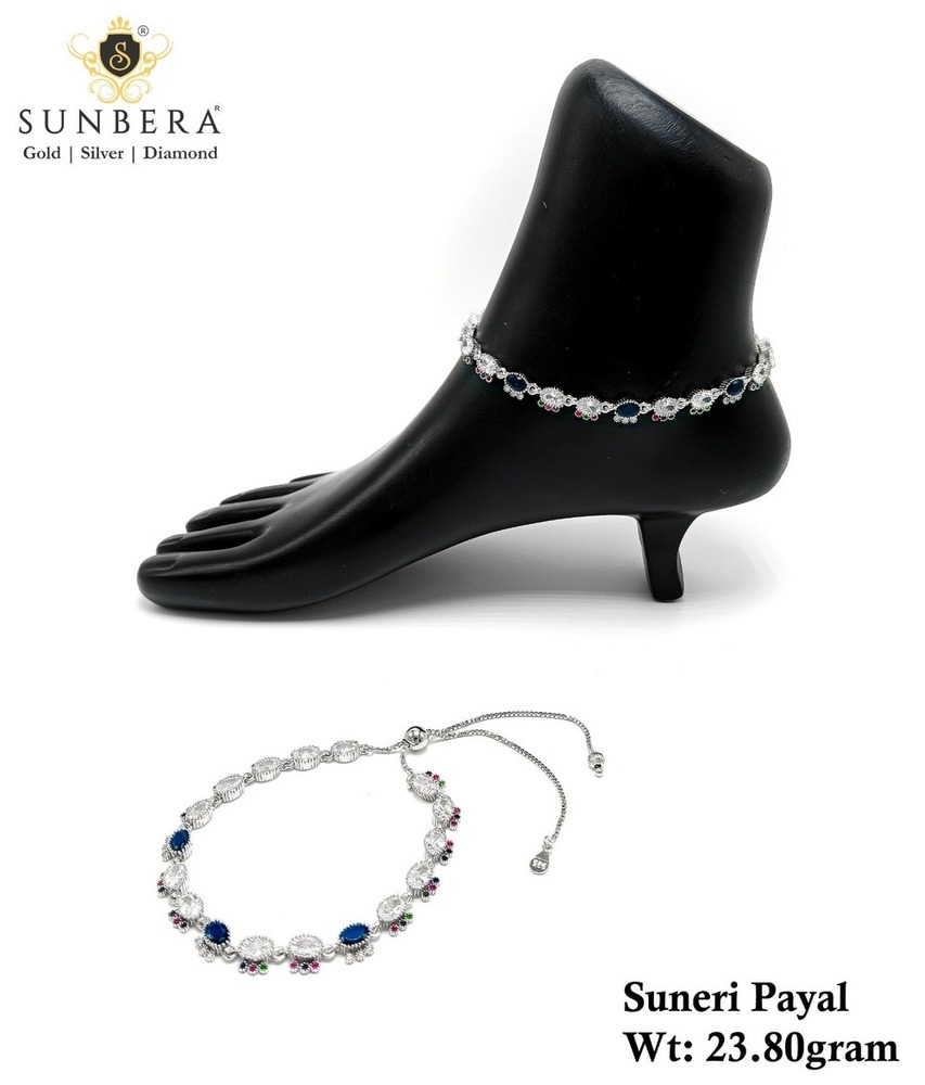 92.5% Silver Suneri Payal