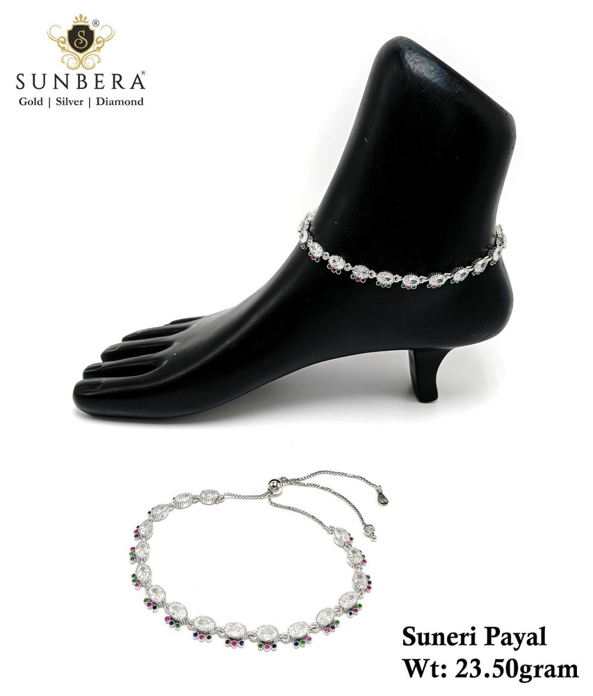 92.5% Silver Suneri Payal