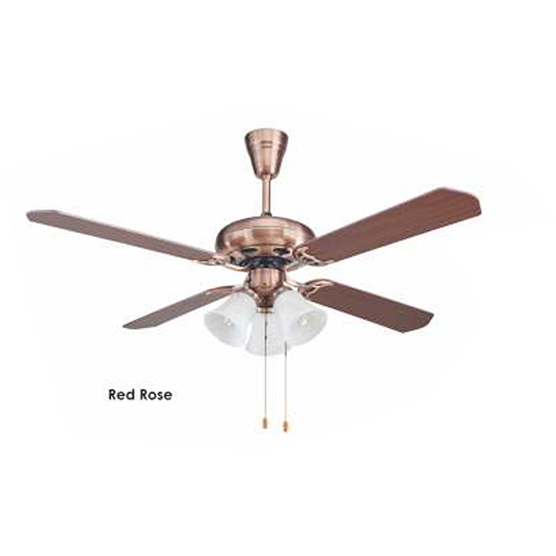 Red Rose Premium Decorative Ceiling Fans - Energy Efficiency Rating: 5 Star