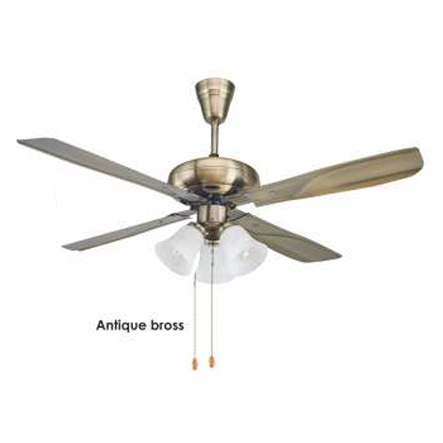 Antique Bross Premium Decorative Ceiling Fans - Energy Efficiency Rating: 5 Star