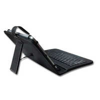 7 Inch Tablet Keyboard - Body Material: Leather