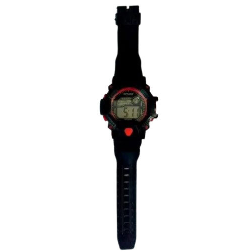 Digital Sport Watch - Color: Black