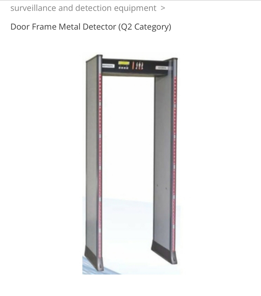 Safegate A 9z ( Door Frame Metal Detector)