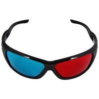 Cinema 3d Glasses - Frame Color: Black