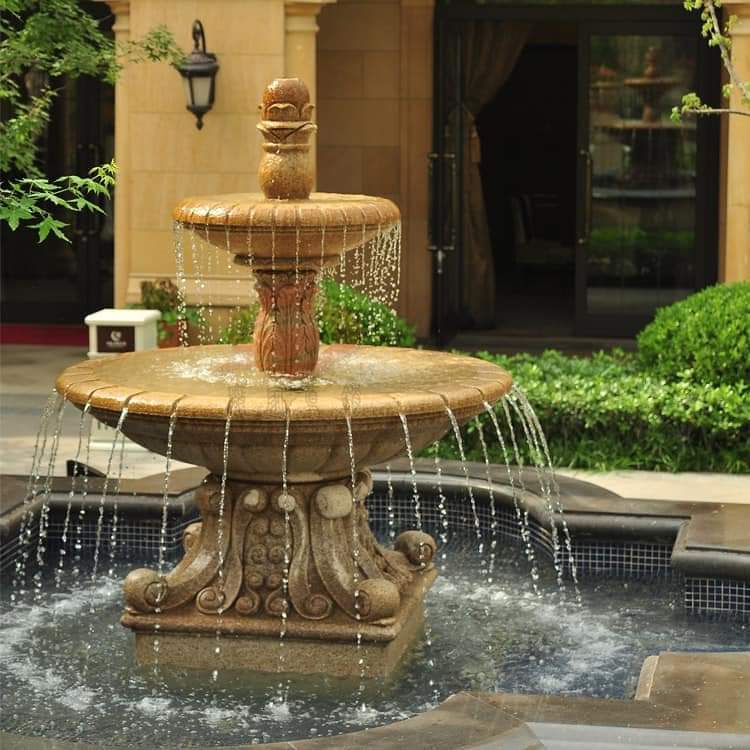 Sandstone Water Fountain