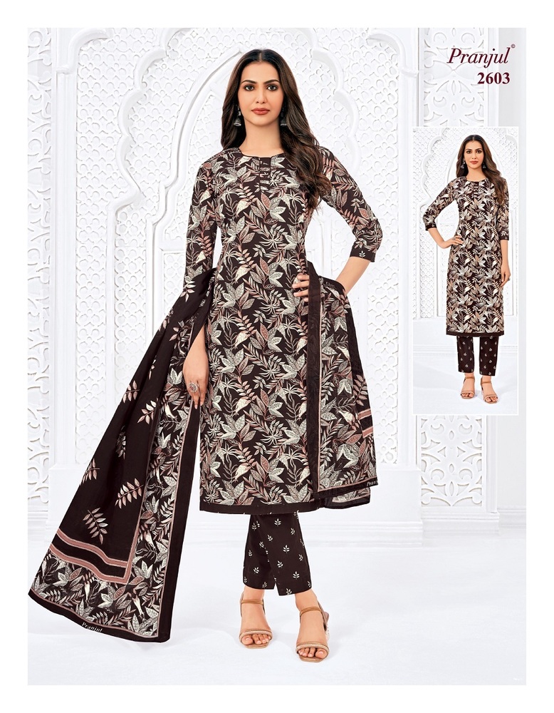 Pranjul Priyanka Vol-26  Dress Material