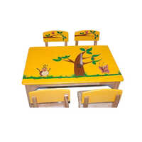 NCR-118 Rectangle Table With Four Chairs