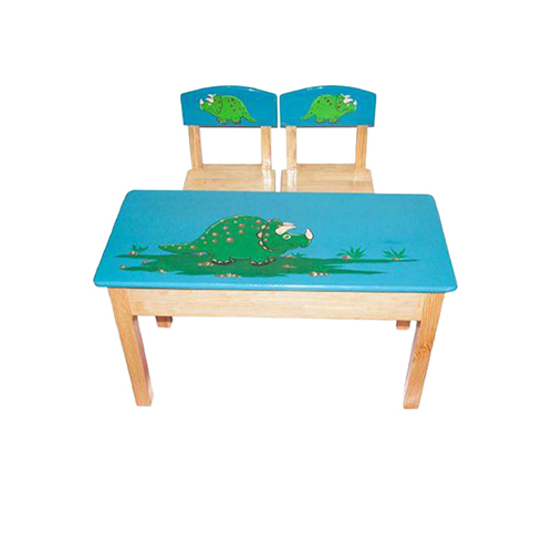 Ncr-123 Two Seater Table Set With Shelf - Color: Different Available
