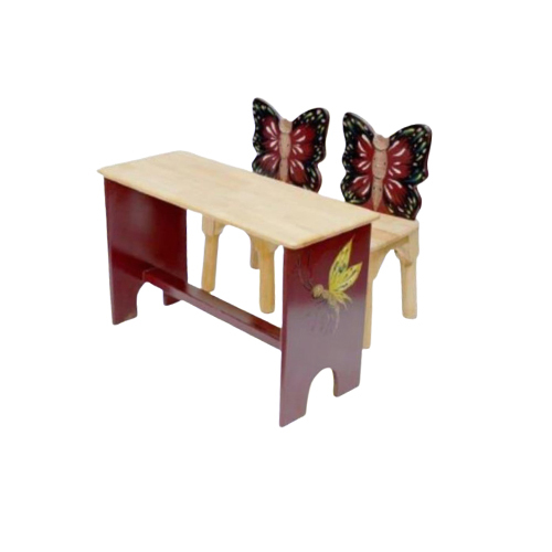 Ncr-123A Two Seater Table Set With Shelf - Color: Different Available