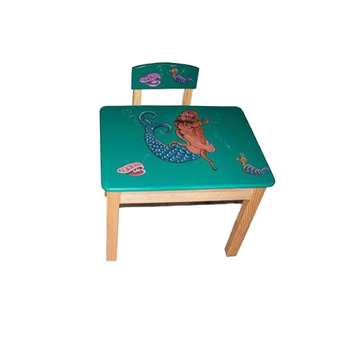 Ncr-126 Single Seater Mini Table - Color: Green