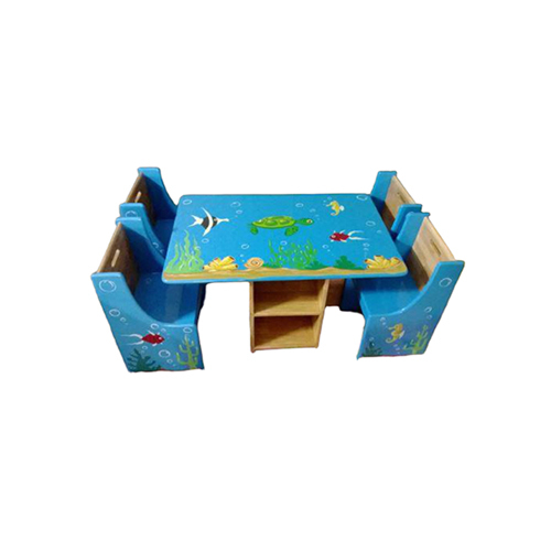 Ncr-127 Under Sea Adventure Table With Four Chairs - Color: Different Available