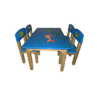 NCR-131 Rectangle Table With Four Chairs