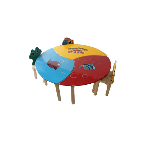 Ncr-135 Catterpillar Table With 6 Chairs - Color: Different Available