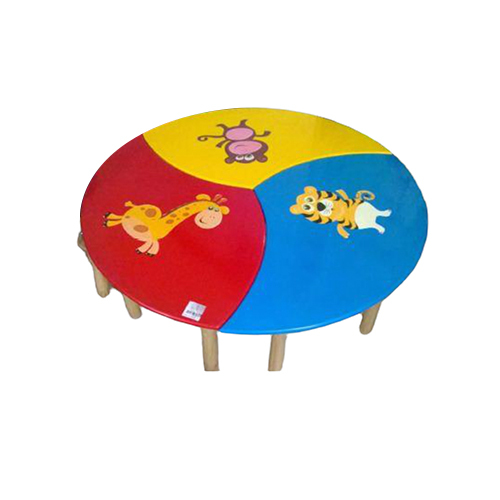 Ncr-138 Round Caterpillar Table - Color: Multicolor