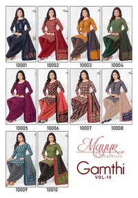 Mayur Gamthi Vol-10  Dress Material