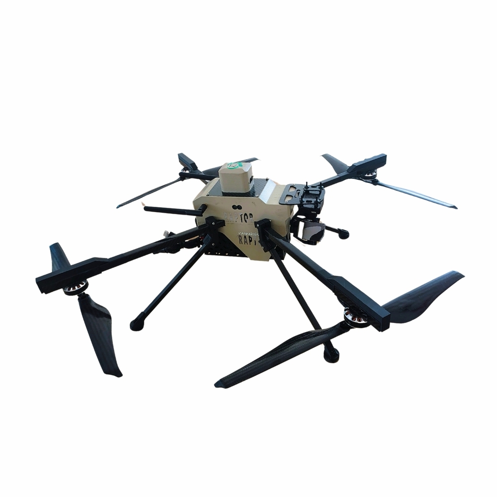 4K Ultra HD Raptor 10T Vanrakshak Drone