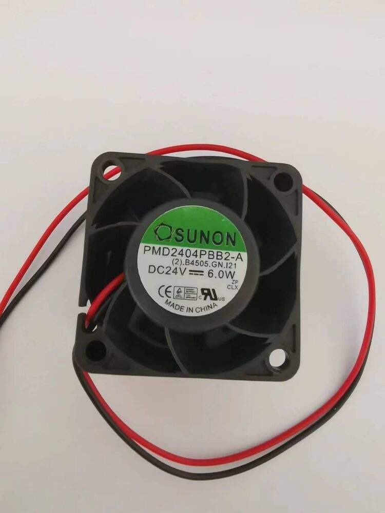 SUNON PMD2404PBB2-A 24V 4028 4CM DC24V 6.0W 2-wire Server Cooling Fan PMD2404PBB2-A