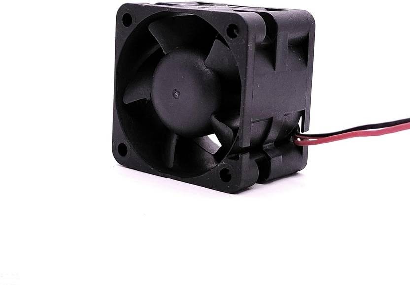 SUNON PMD1204PQB2-A Axial Fan 12V-2.6W DC Brushless Air Cooling Fan 4020mm 2Pin Fan with Heat Sinks All in one Cooler (Black)