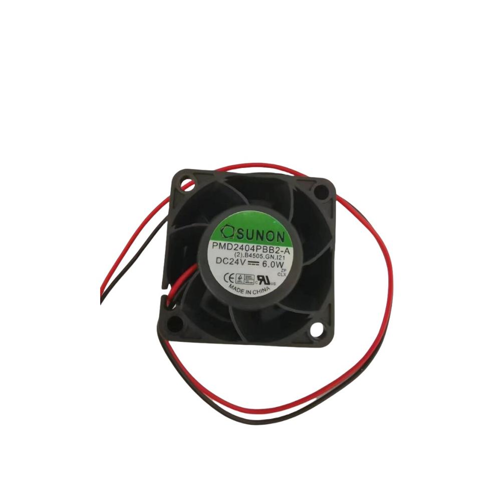 SUNON PMD1204PQB2-A Axial Fan 12V-2.6W DC Brushless Air Cooling Fan 4020mm 2Pin Fan with Heat Sinks All in one Cooler (Black)