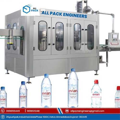 Industrial Mineral Water Bottling Machine - Application: Food