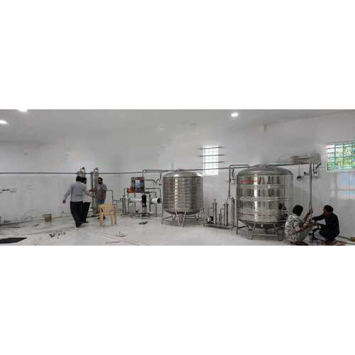 Packaged Water Bottling Plant