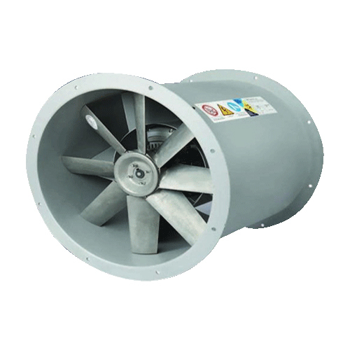 Tube Axial Flow Fans - Blade Material: Steel
