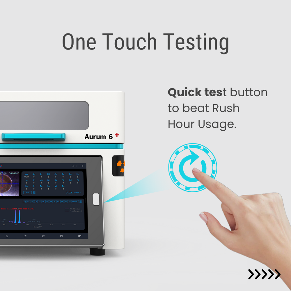 Aurum 6+ Gold Testing Machine