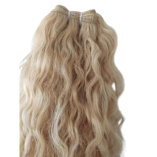 Golden Curly Hair