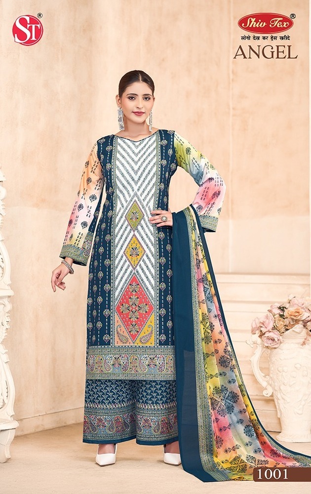 St Angel Vol-1  Dress Material