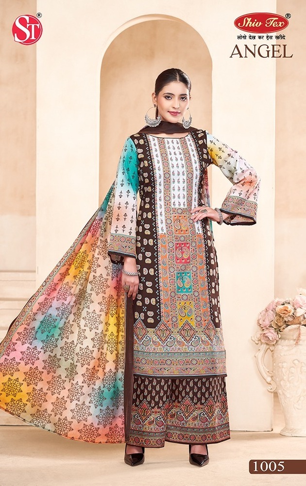St Angel Vol-1  Dress Material