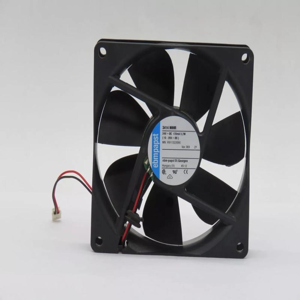 ebmpapst 3414 NHHR Axial Fan 24V-135mA 3,2W DC brushless Air Cooling Fan 3000 RPM 92 * 92 * 25mm 2Wire