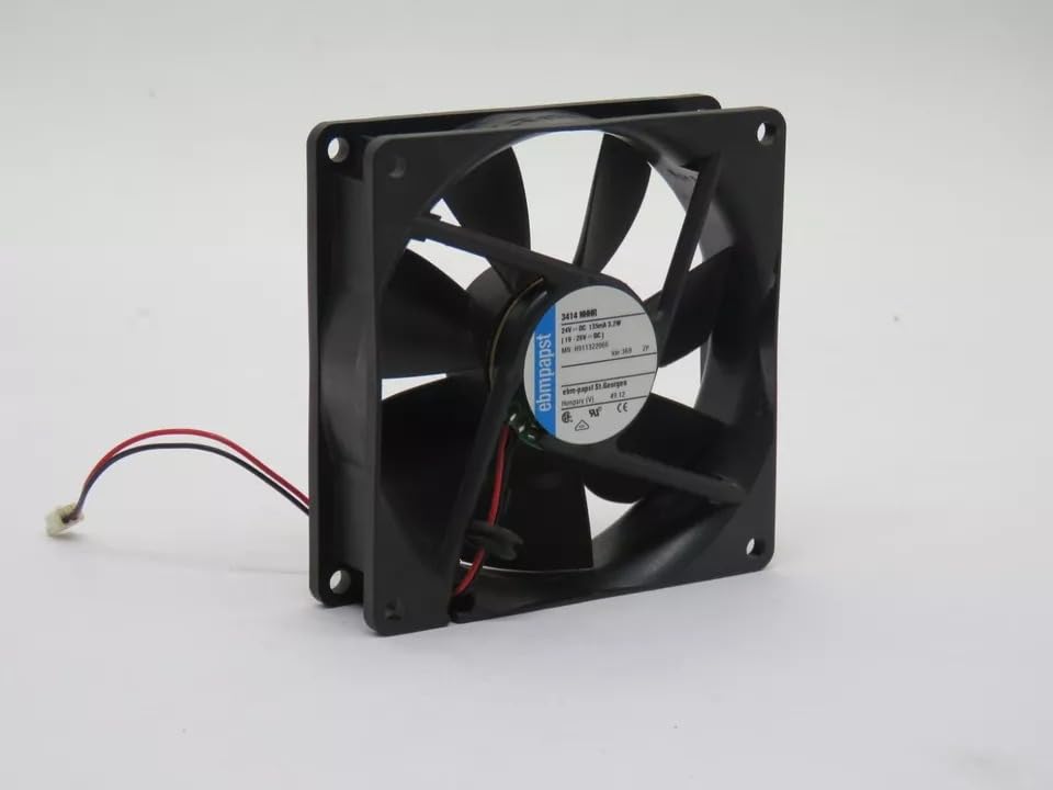 ebmpapst 3414 NHHR Axial Fan 24V-135mA 3,2W DC brushless Air Cooling Fan 3000 RPM 92 * 92 * 25mm 2Wire