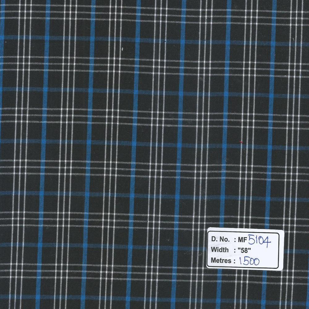 Beige Cotton Mill Made Checks Fabric