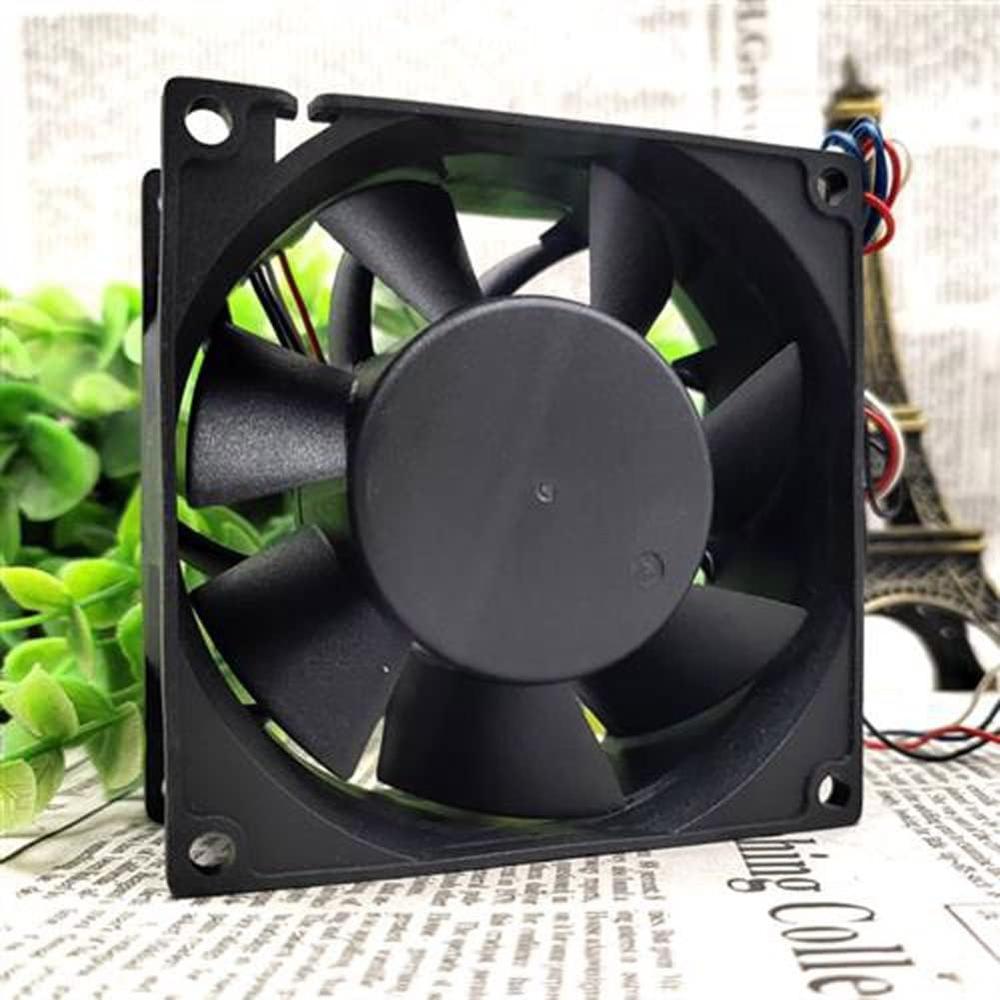 ADDA AD0824XB-F71DS Axial Fan 24V-0.65A DC Brushless Air CoolINg Fan 6200 RPM 80 * 80 * 38 3Wire